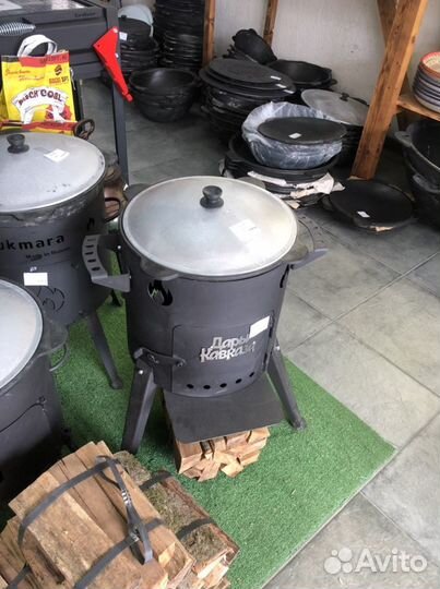 Казан чугунный