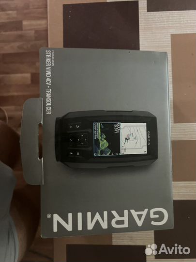 Эхолот garmin striker vivid 4cv с трансдьюсером