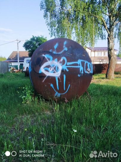 Бочка железная