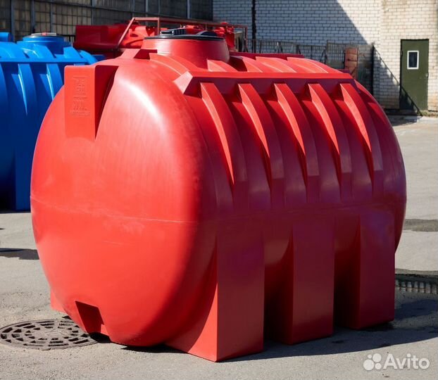 Емкость горизонтальная усиленная PT GLU 2000 кас