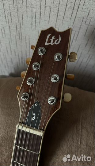 Гитара семиструнная esp ltd tl-7 black