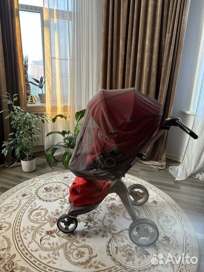 Коляска детская stokke 2в1 (прогулочная и люлька)