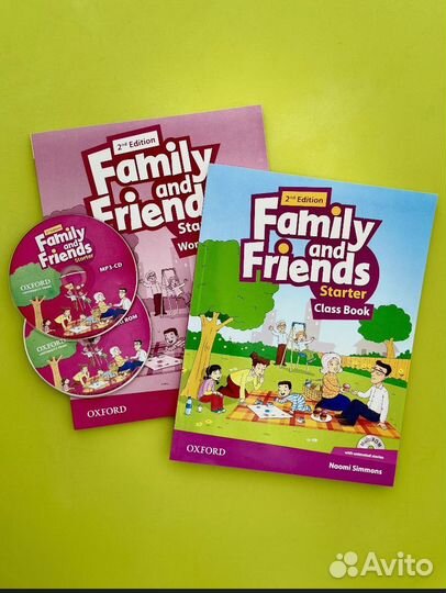 Family and friends Starter (комплект+диски)