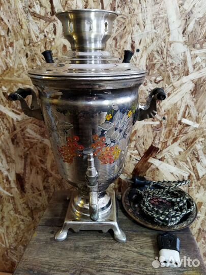 Самовар в интерьер