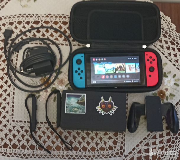 Nintendo Switch Rev 2 256GB прошит