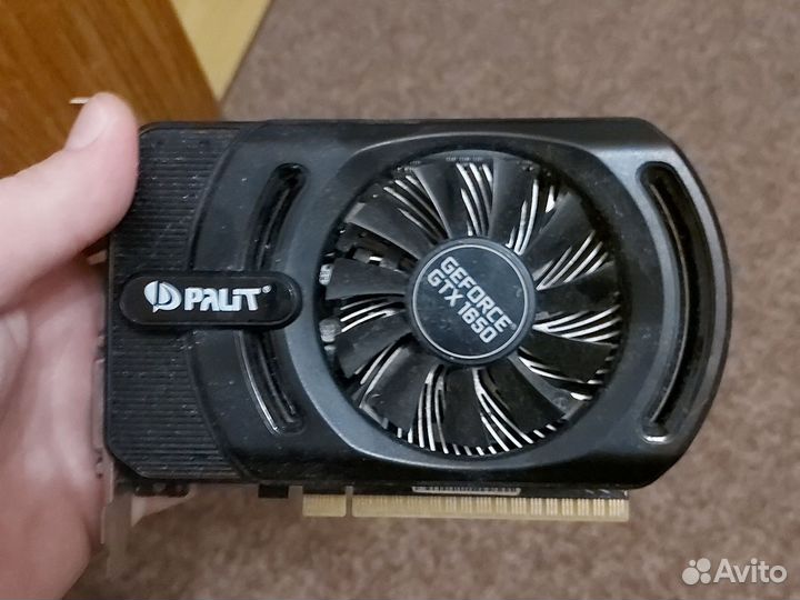 Видеокарта gtx 1650 palit