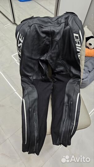 Мотобрюки кожаные женские dainese delta 3 46