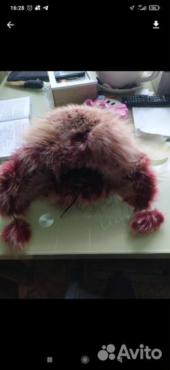 Шапка песцовая для девочки