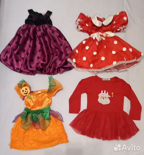 Платья на девочку разные