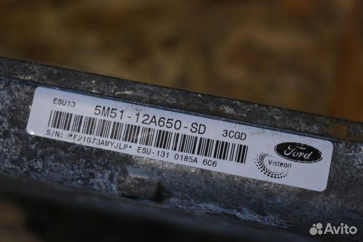 Блок управления двигателем Ford Focus 2 поколение