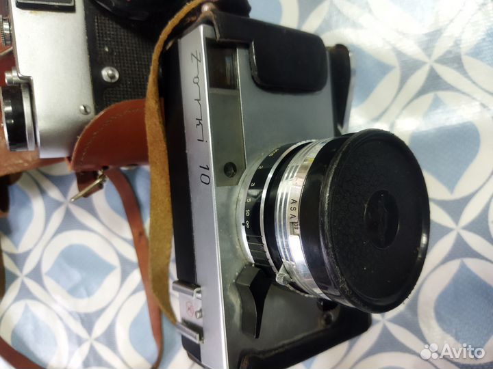 Фотоаппарат СССР зоркий 10 и фэд5в