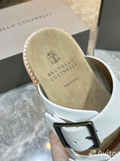 Шлепанцы мужские brunello cucinelli