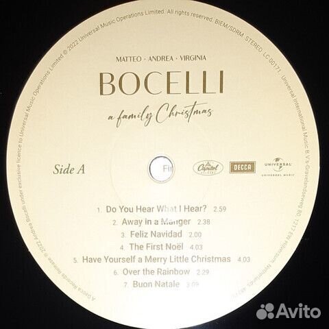 Andrea Bocelli, Matteo Bocelli, Virginia Bocelli