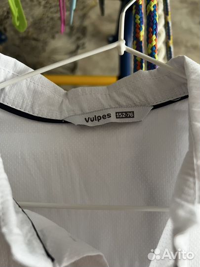 Рубашка белая на мальчика 152 новая