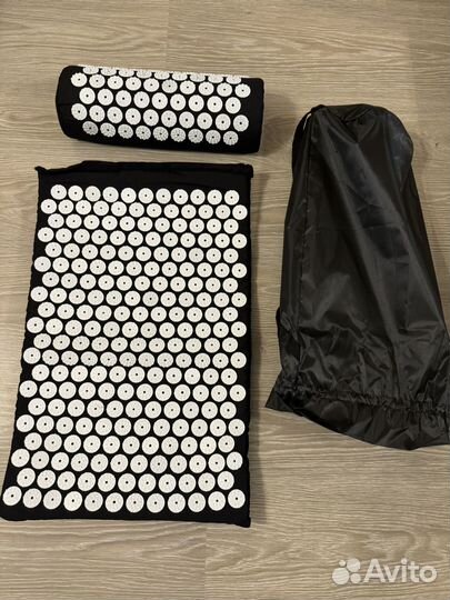 Массажный коврик и подушка валик