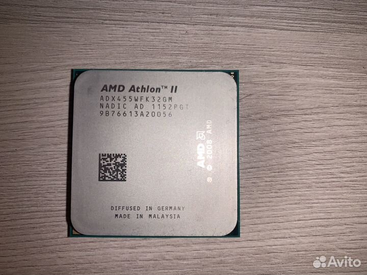 Процессор AMD Athlon II X3 455 AM3
