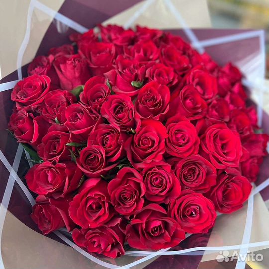 Цветы розы букет