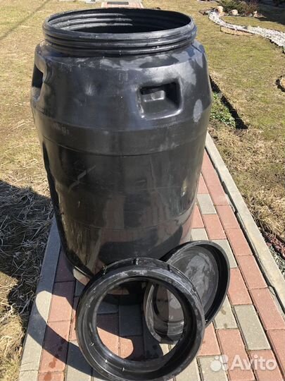 Бочки пластиковые пищевые 260, 60 литров