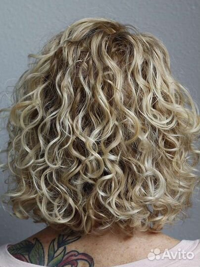 Лечебная завивка для осветлённых или слабых волос