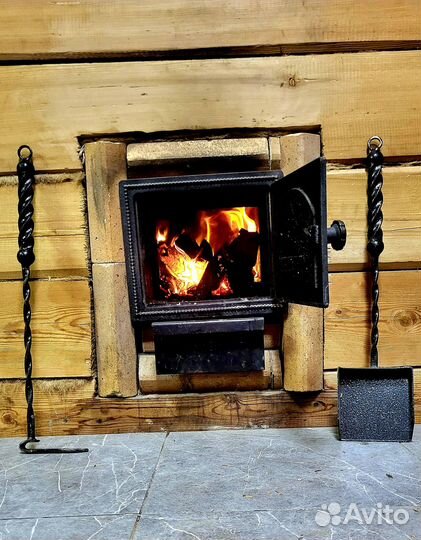 Русская баня на дровах