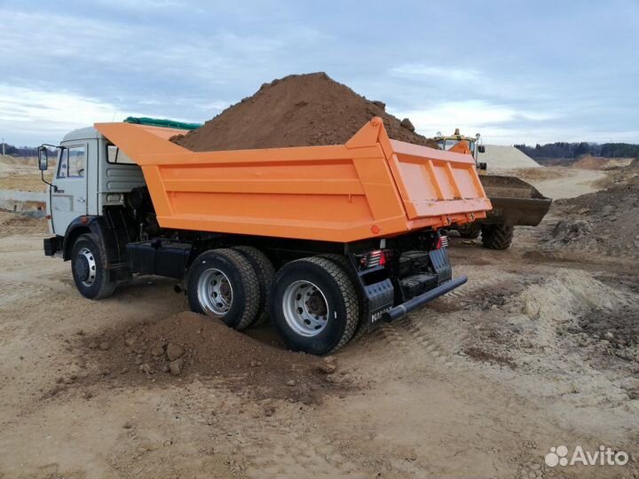 Песок щебень