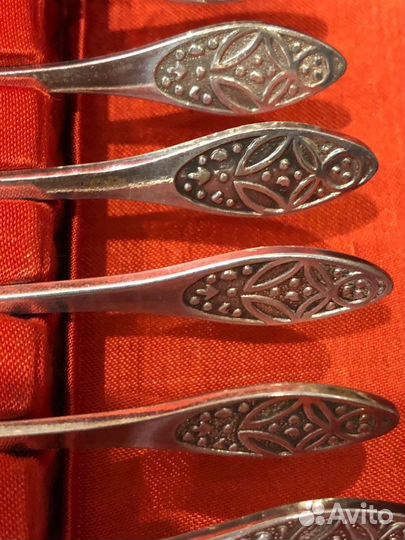 Ложки чайно- кофейные мельхиор