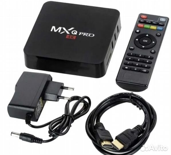 Приставка Smart TV BOX MXQ PRO 5G 4K (память 1/8)