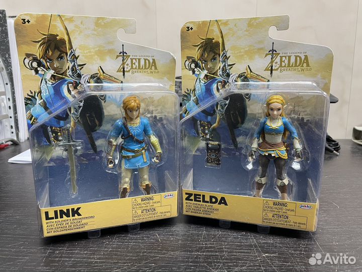 Фигурки The Legend of Zelda: Линк и Зельда