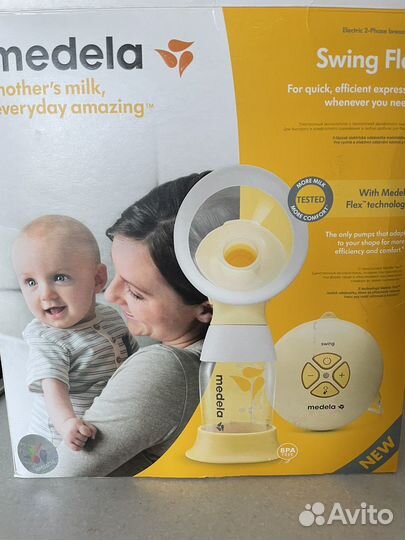 Молокоотсос электрический medela swing flex