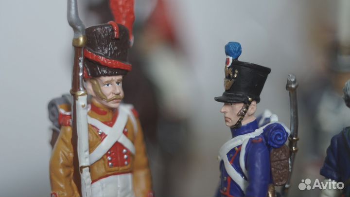 Наполеоновские воины. Оловянные солдатики