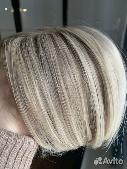 Накладка из натуральных волос