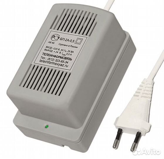 Блок питания Телеинформсвязь бп-2А-05 24В