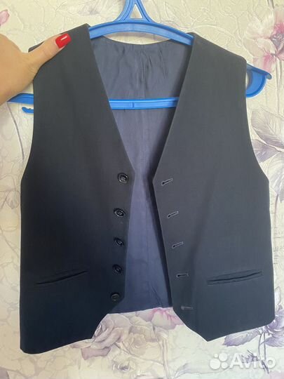 Школьная форма синяя 134 140 для мальчика