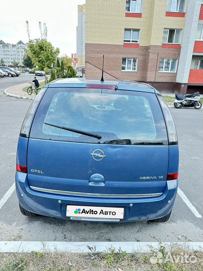 Opel Meriva 1.6 МТ, 2007, 260 000 км