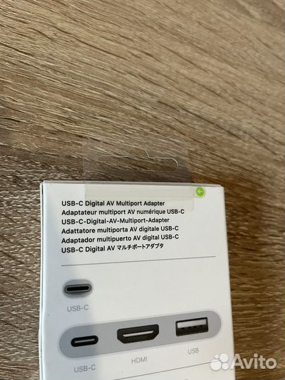 Переходник Apple USB Type-C Digital AV Multiport