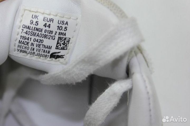 Мужские кеды lacoste