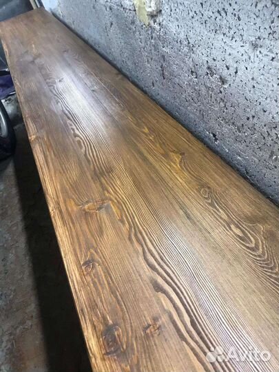 Подоконник деревянный из массива