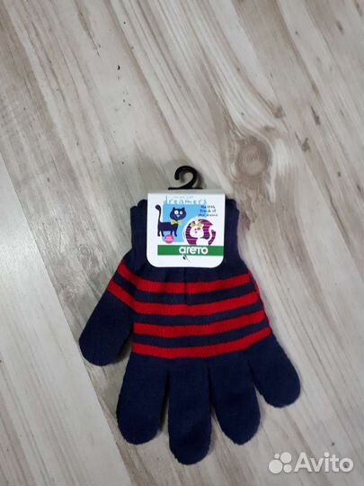 Перчатки новые,5-7 лет
