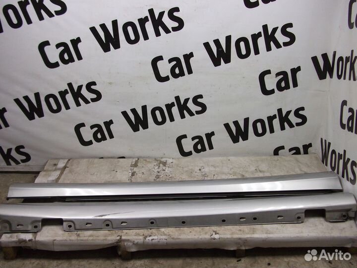 Накладки на пороги Мерседес С203