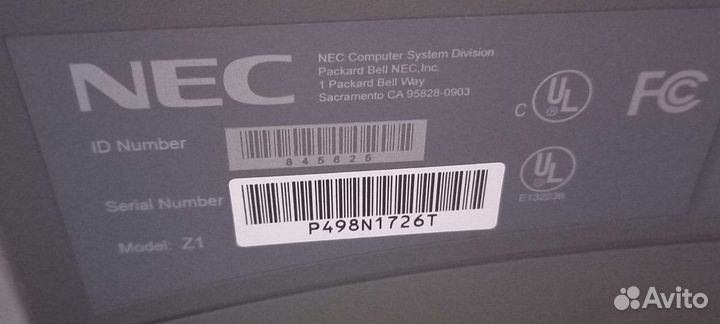 1999 15 NEC Z1
