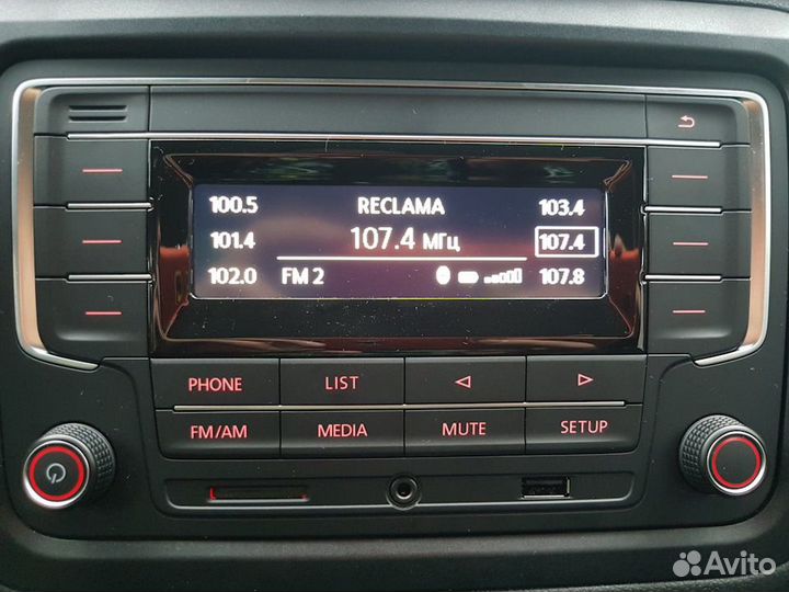 Ремонт регулировки магнитолы Поло 6RF035187E