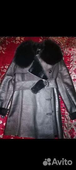 Дубленка натуральная женская 42 44