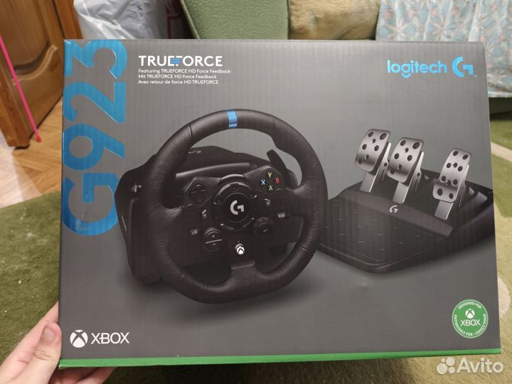 Игровой руль logitech g923