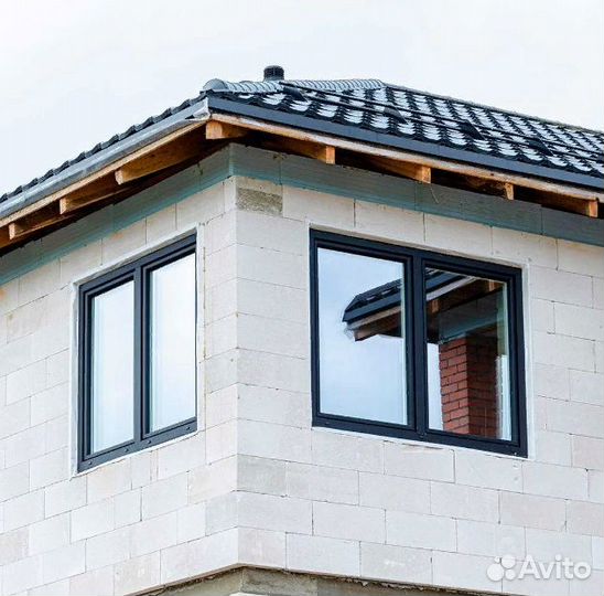 Пластиковые окна в частный дом