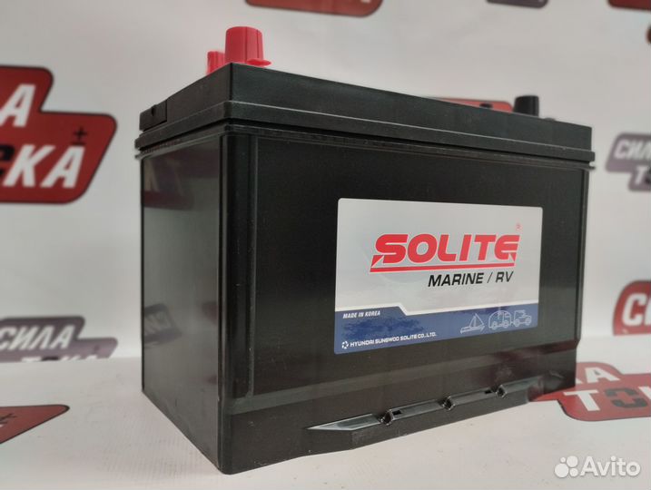Аккумулятор лодочный solite marine 90Ач 640А