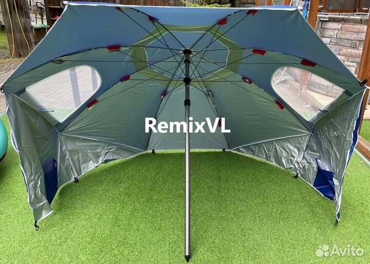 Видео обзор зонт палатка пляжная автомат телескоп