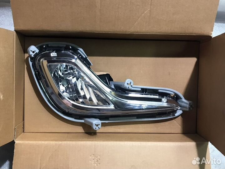 Фара противотуманная правая новая Hyundai Solaris