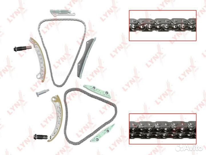 Lynxauto TK-0217 Комплект цепи грм