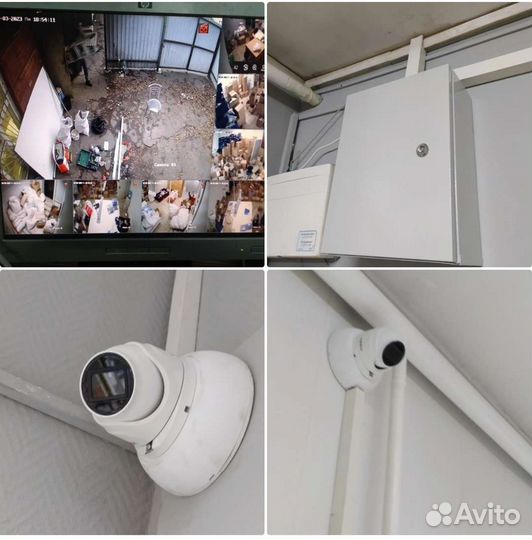 Видеонаблюдение домофония скуд