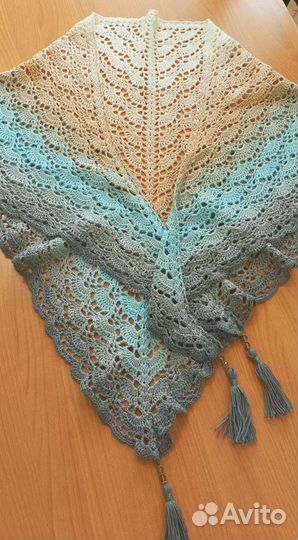 Шаль бактус на заказ